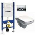 Комплекты: система инсталляции с унитазом и клавишей